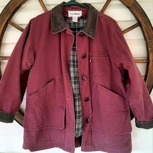 Women's L.L Bean Barn Chore Field Jacket Petite Small